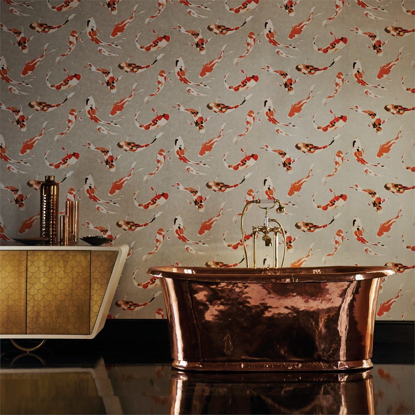 Harlequin Momentum Vol 3 Wallpaper 110903 Koi Paprika